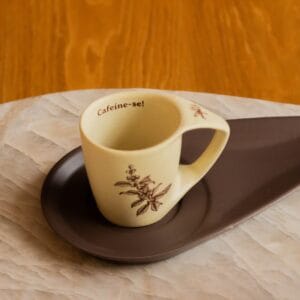 Xícara Baristrô 70ml - Cafeíne-se!