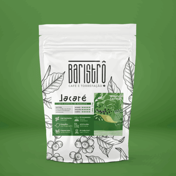 café nanolote jacaré maça verde